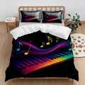 Axyaa Digital Print Quilt Cover Set - 2pcs/3pcs, Holiday Gift, Household Quilt Cover
