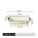 Axyaa Ceramic Oval Baking Dish Pan with Handle - Kitchen Roasting Lasagna and Cheese Pan