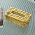 Luxury Golden Tissue Box: Axyaa Nordic Style Creative Home Decor