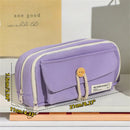 Axyaa Makeup Tools Organizer for Women - Large Capacity Cosmetic Bag