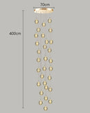 Axyaa Ring LED Pendant Light Chandeliers for Modern Living & Dining Room Lighting