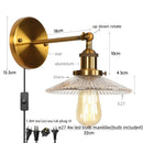 Axyaa Industrial Loft LED Wall Lights for Coffee Porch Bathroom Mirror Stairs Bedroom