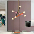 Axyaa Minimalist LED Chandelier for Living Room, Bedroom, Study, or Children's Room