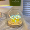 Axyaa Tulip Flower LED Night Light: Handmade Bedroom Decor & Birthday Gift