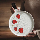 Axyaa Fruit Vegetable Cake Baking Microwave Oven Tray Dish
