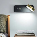 Axyaa Modern Aluminum Wall Light Touch Dimming LED Lighting For Living Room