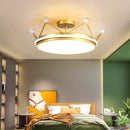 Axyaa Princess Crown LED Ceiling Light for Girl's Bedroom