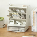 Axyaa Desktop Pencil Holder Organizer with Divided Drawer for Office and Students