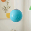Axyaa Nordic Glass Ball Pendant Light for Bedroom and Living Room