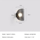 Axyaa Smoke Grey Glass LED Pendant Chandelier for Modern Interior Lighting