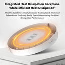 Axyaa Ultra-thin LED Round Ceiling Light, CCT Button Dimming, 3 Colors for Kitchen, Bedroom & Bathroom