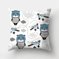 Axyaa Decorative Cushions Pillowcase - Soft Polyester Throw Pillow Cover for Sofa Décor
