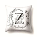 Nordic Style Letter Wreath Pillow Cover by Axyaa - Home Decor Essential