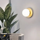 Axyaa Indoor LED Wall Sconce Gold Black for Home Bedroom Living Room