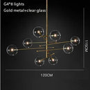 Axyaa Nordic Living Room Chandelier - Modern Lighting for Home, Coffee Shop, and Dining Area
