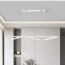 Axyaa LED Bar Chandelier for Modern Minimalist Dining Room Lighting
