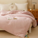 Axyaa Winter Soybean Fiber Quilt | All Seasons Universal Mattress Topper