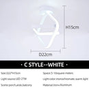 Axyaa LED Aisle Ceiling Light: Modern Nodic Home Lighting for Bedroom, Living Room, Balcony