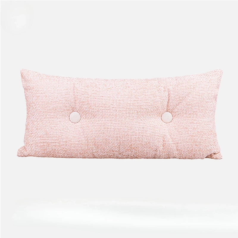 Axyaa Tufted Solid Sofa Cushion Bed Rest Accent Pillow for Living Room Bedroom