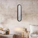 Axyaa LED Oval Wall Lamp Natural Marble Finish for Bedroom, Hotel, Bathroom - High Quality