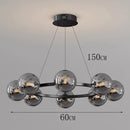 Axyaa Circular Magic Bean Pendant Light for Elegant Home Decor