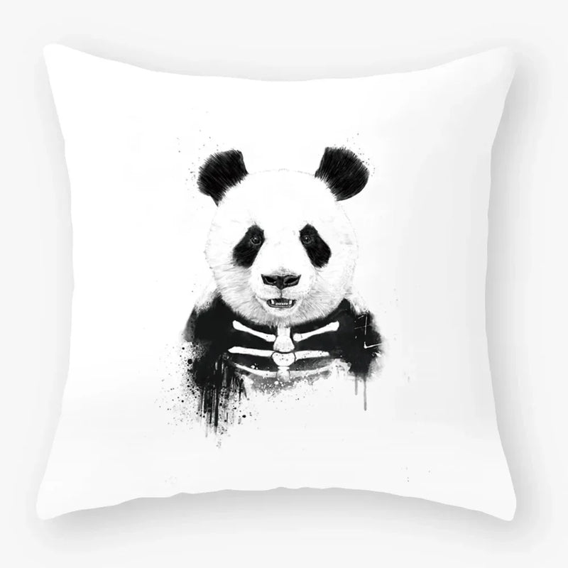 Axyaa Cartoon Animal Cushion Cover 45*45cm