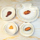 Axyaa Melamine Shell Plate Dish Set - Restaurant Quality Tableware Dish