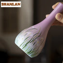 Hand-Painted Daisy Vase by Axyaa: Traditional Room Decor & Teaware Accessories