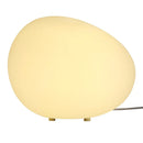 Axyaa Acrylic Pebble Table Lamp Modern LED Night Light Warm Home Decor