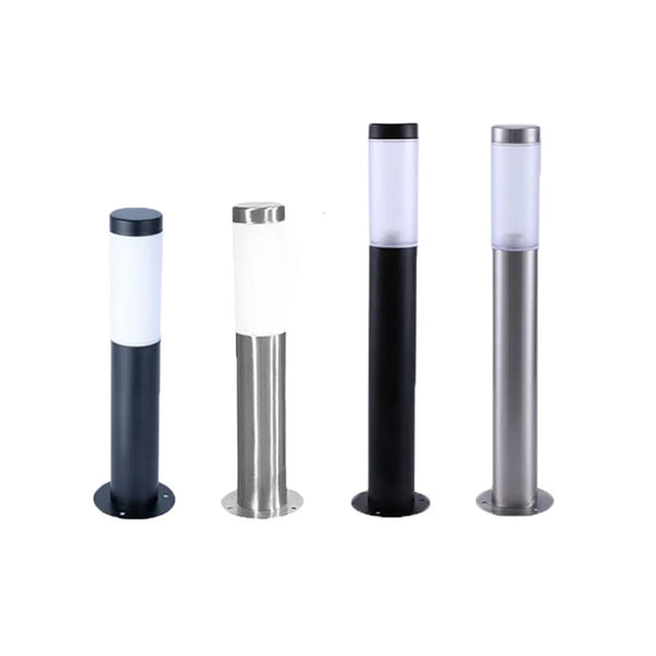 Axyaa Stainless Steel LED Yard Light - Black Outdoor Landscape Lamp