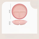 Axyaa Ceramic Fat Reducing Dividing Plate - Highend Children's Breakfast Tableware