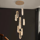 Axyaa Nordic Chandeliers Hanging Lamps Ceiling Light Fixture Indoor Lighting
