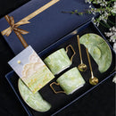 Axyaa Marble Ceramic Afternoon Tea Set Luxury Coffee Mug Home Decor Drinking Set