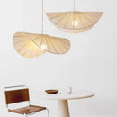 Axyaa Rattan LED Pendant Lights: Nordic Handmade Minimalist Home Decor Lighting