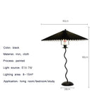 Nordic Modern Axyaa Pleated Skirt Floor Lamp for Living Room, Bedroom - E14 Table Light