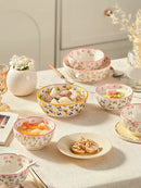 Axyaa Ceramic Rice Bowl, Cute Dining Tableware, Personal Special Bowl