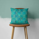 Axyaa Green Heart Leaf Pattern Pillowcase - Home Decor Pillow Case