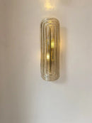 Nordic Glass Wall Lamp Study Porch Stainless Steel Bedroom Bedside Axyaa Design