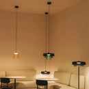 Axyaa Glass Lampshade Pendant Chandelier - Minimalist LED Lighting for Home Decor