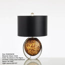 Axyaa Nordic Glaze Table Lamp LED Light Living Room Bedroom Study Hotel