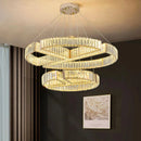 Axyaa Crystal Luxury Chandelier for Living, Bedroom, Dining Room - Indoor Lighting