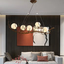 Axyaa Retro Branch Ceiling Chandelier Designer LED Hanging Light for Home Décor