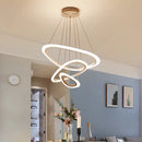 Axyaa Acrylic Pendant Light Dimmable Chandelier for Modern Home Decor
