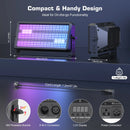 Axyaa 4PCS 120W RGB LED Wall Washer Lights for Stage DJ Party Bar Wedding