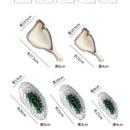 Axyaa Ceramic Sushi Sashimi Plate Set for Japanese Restaurant Dining