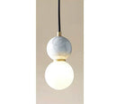 Axyaa Nordic Marble Pendant Light for Home and Hotel, LED Magic Bean Lighting