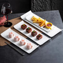 Axyaa Mosaic Texture Ceramic Sushi Dessert Sashimi Plates - Set of 4