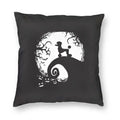 Pink Convertible Pillowcase White Poodle Sofa Cushion Cover Axyaa Home Decor