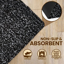 Axyaa Microfiber 36x72 Indoor Entry Mat - Non-Slip, Waterproof, Super Absorbent