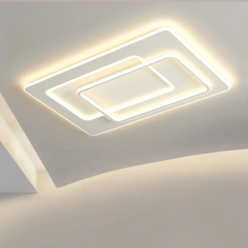 Axya LED Ceiling Chandelier: Modern Lighting for Home Decoration & Indoor Elegance